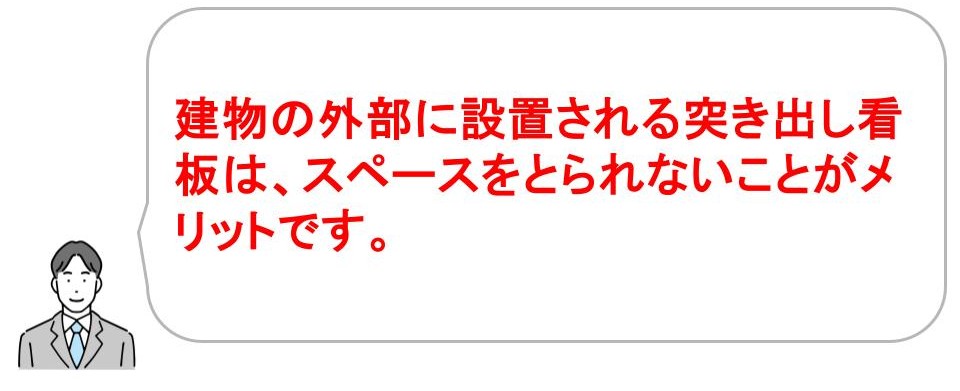 看板広告の費用相場｜突き出し看板