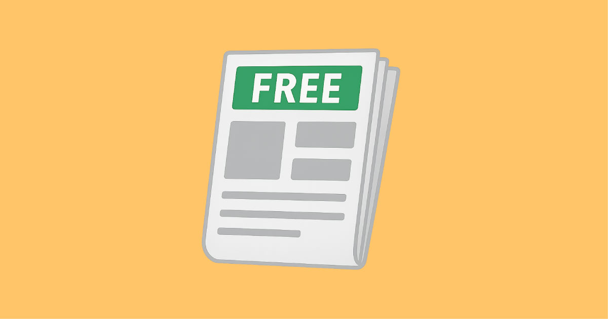 フリーペーパー